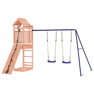 Outdoor Playset Solid Wood Douglas - Giant Lobelia