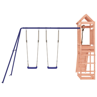 Outdoor Playset Solid Wood Douglas - Giant Lobelia