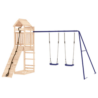 Outdoor Playset Solid Wood Pine - Giant Lobelia