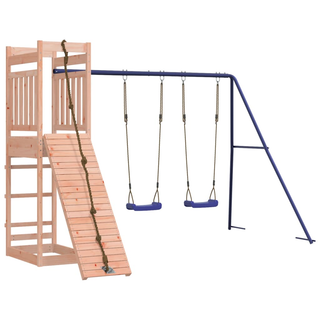 Outdoor Playset Solid Wood Douglas - Giant Lobelia