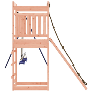 Outdoor Playset Solid Wood Douglas - Giant Lobelia