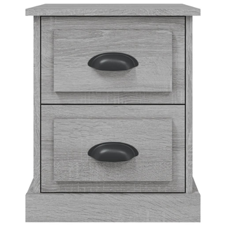 Bedside Cabinets 2 pcs Grey Sonoma 39x39x47.5 cm Engineered Wood - Giant Lobelia