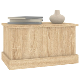 vidaXL Storage Box Sonoma Oak 50x30x28 cm Engineered Wood - Giant Lobelia