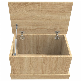 vidaXL Storage Box Sonoma Oak 50x30x28 cm Engineered Wood - Giant Lobelia