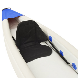 vidaXL Inflatable Kayak Blue 375x72x31 cm Polyester - Giant Lobelia