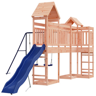 Outdoor Playset Solid Wood Douglas - Giant Lobelia