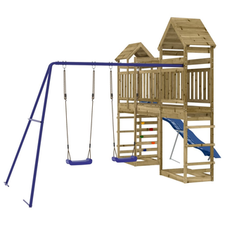 Outdoor Playset Impregnated Wood Pine - Giant Lobelia