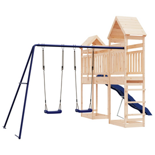 Outdoor Playset Solid Wood Pine - Giant Lobelia