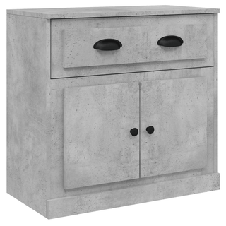 vidaXL Sideboards 3 pcs Concrete Grey Engineered Wood - GIANT LOBELIA