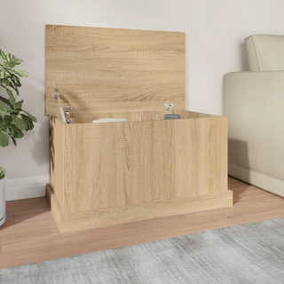 vidaXL Storage Box Sonoma Oak 70x40x38 cm Engineered Wood - Giant Lobelia