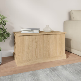 vidaXL Storage Box Sonoma Oak 70x40x38 cm Engineered Wood - Giant Lobelia