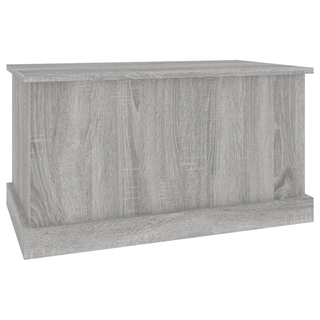 vidaXL Storage Box Grey Sonoma 70x40x38 cm Engineered Wood - Giant Lobelia