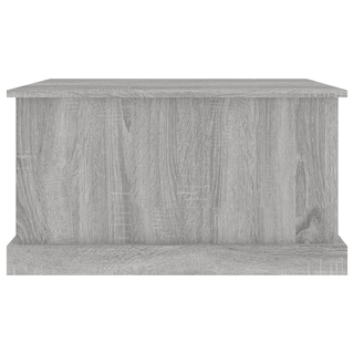 vidaXL Storage Box Grey Sonoma 70x40x38 cm Engineered Wood - Giant Lobelia