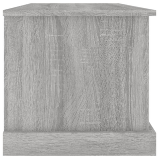 vidaXL Storage Box Grey Sonoma 70x40x38 cm Engineered Wood - Giant Lobelia