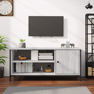 TV Cabinet Grey Sonoma 100x40x45 cm Engineered Wood - Giant Lobelia