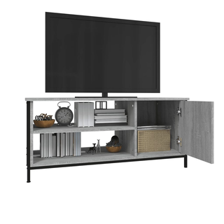 TV Cabinet Grey Sonoma 100x40x45 cm Engineered Wood - Giant Lobelia