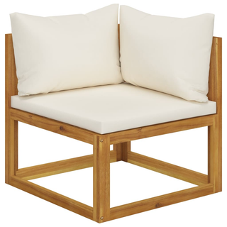 12 Piece Garden Lounge Set with Cushions Solid Wood Acacia (UK/IE/FI/NO only) - Giant Lobelia