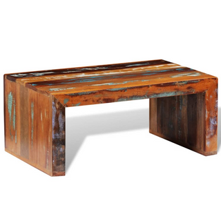 vidaXL Coffee Table Reclaimed Wood - Giant Lobelia