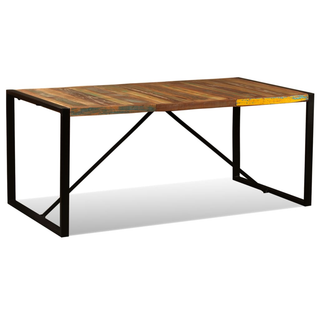 vidaXL Dining Table Solid Reclaimed Wood 180 cm - Giant Lobelia