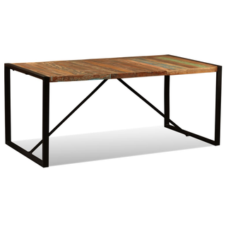 vidaXL Dining Table Solid Reclaimed Wood 180 cm - Giant Lobelia