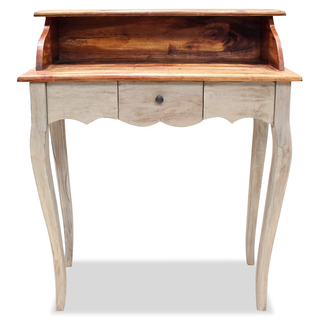 Writing Desk Solid Reclaimed Wood 80x40x92 cm - Giant Lobelia