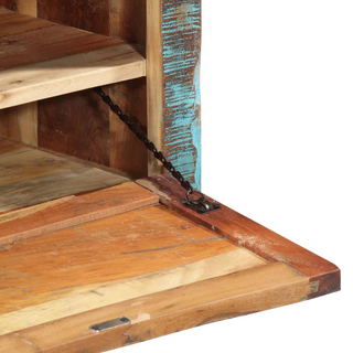 vidaXL Shoe Storage Bench Solid Reclaimed Wood - Giant Lobelia