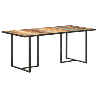 vidaXL Dining Table 180 cm Solid Reclaimed Wood - Giant Lobelia