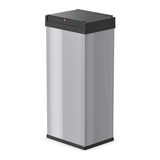 Hailo Waste Bin Big-Box Swing Size XL 52 L Silver 0860-221 - Giant Lobelia