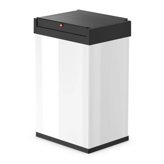 Hailo Waste Bin Big-Box Swing Size L 35 L White 0840-131 - Giant Lobelia