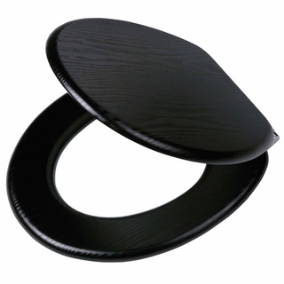 Tiger Soft-Close Toilet Seat Blackwash MDF Black 252030746 - Giant Lobelia