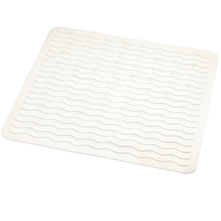 RIDDER Non-Slip Shower Mat Playa 54x54 cm White 68401 - Giant Lobelia