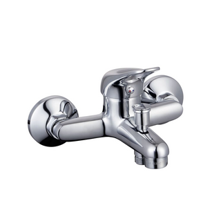 SCHÜTTE Bath Shower Mixer Tap PORTO Chrome - Giant Lobelia