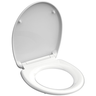 SCHÜTTE Toilet Seat WHITE Duroplast - Giant Lobelia