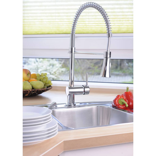 SCHÜTTE Sink Mixer CORNWALL Chrome - Giant Lobelia