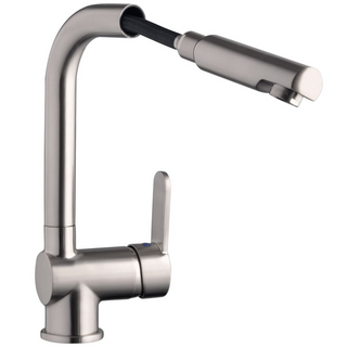 SCHÜTTE Sink Mixer LONDON Stainless Steel - Giant Lobelia