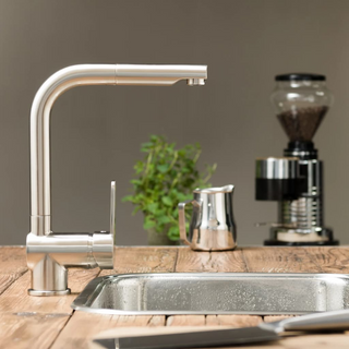 SCHÜTTE Sink Mixer LONDON Stainless Steel - Giant Lobelia