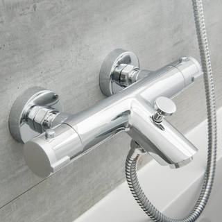 SCHÜTTE Thermostatic Bath Shower Mixer Tap LONDON - Giant Lobelia