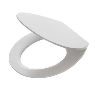 Tiger Toilet Seat "Blade" White - Giant Lobelia