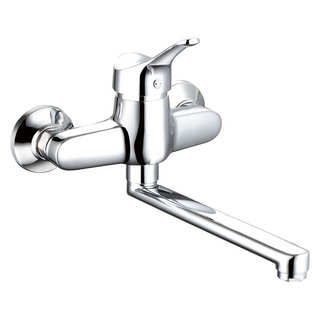 SCHÜTTE Wall Sink Mixer ATTICA Chrome - Giant Lobelia