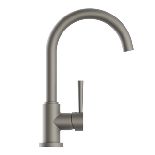 SCHÜTTE Sink Mixer CORNWALL Matt Graphite - Giant Lobelia