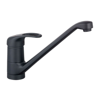 SCHÜTTE Sink Mixer GRANDE Matt Black - Giant Lobelia