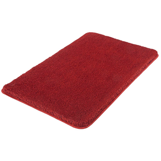 Kleine Wolke Bath Rug Relax 60x100cm Ruby Red - Giant Lobelia