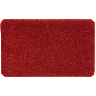 Kleine Wolke Bath Rug Relax 60x100cm Ruby Red - Giant Lobelia