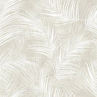 DUTCH WALLCOVERINGS Wallpaper Palm Beige - Giant Lobelia