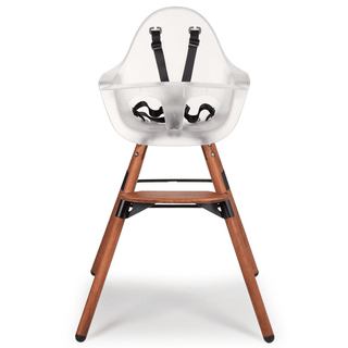 Giant Lobelia 2-in-1 High Chair with Bumper Evolu 2 Transparent - Adjustable, Safe, and Stylish - Giant Lobelia