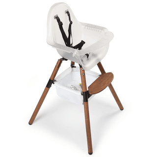 Giant Lobelia 2-in-1 High Chair with Bumper Evolu 2 Transparent - Adjustable, Safe, and Stylish - Giant Lobelia