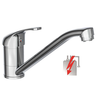 SCHÜTTE Sink Mixer ULTRA Low Pressure Chrome - Giant Lobelia