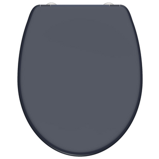 SCHÜTTE Duroplast Toilet Seat with Soft-Close Quick Release ANTHRAZIT - Giant Lobelia