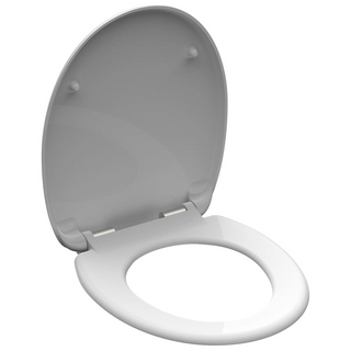 SCHÜTTE Duroplast Toilet Seat with Soft-Close WHITE - Giant Lobelia