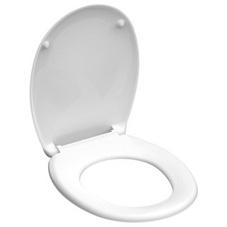 SCHÜTTE Duroplast Toilet Seat WHITE - Giant Lobelia